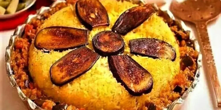 لذت یک تجربه آشپزی متفاوت؛ بادمجان پلوی قزوینی